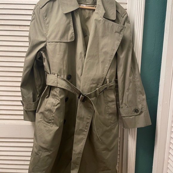 Classic USMC MarinesTrench Coat Like New 38XS - Picture 1 of 4